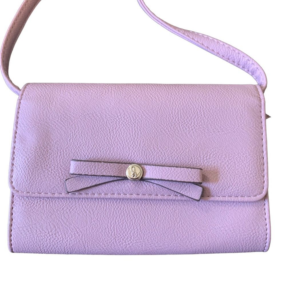 Nine West Lavender Crossbody Purse Adjustable Shoulder Bag - Picture 2 of 9
